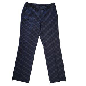 Brooks Brothers 346 Caroline Fit Striped 100% Wool Pants - Size 4P